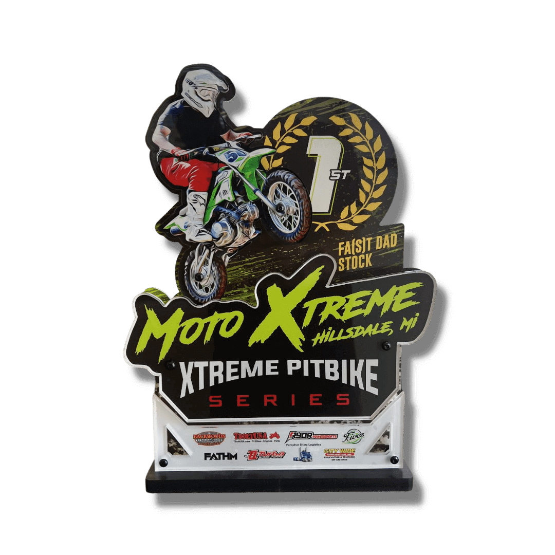 Custom Motocross Trophies