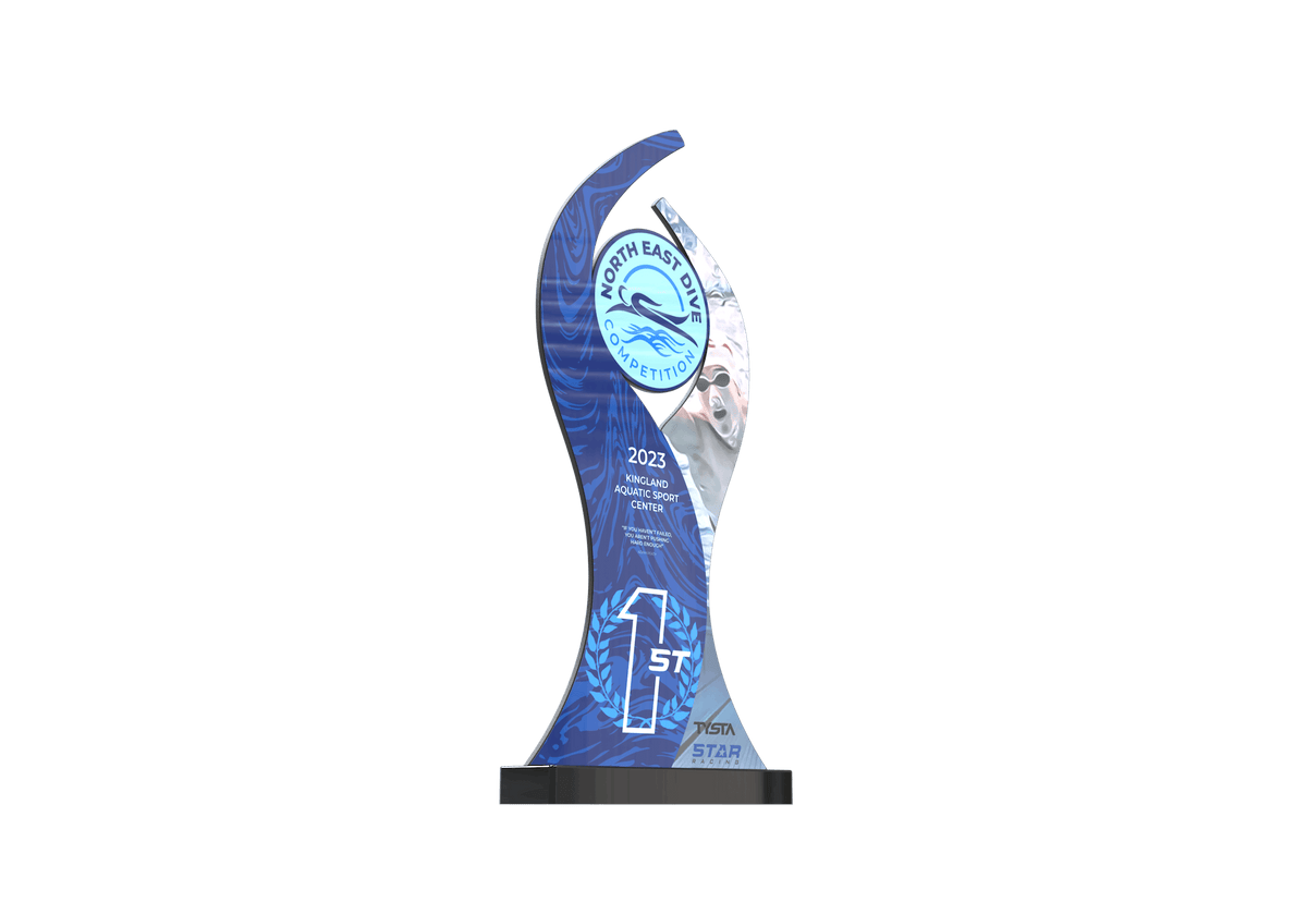 Custom Swimming Trophies