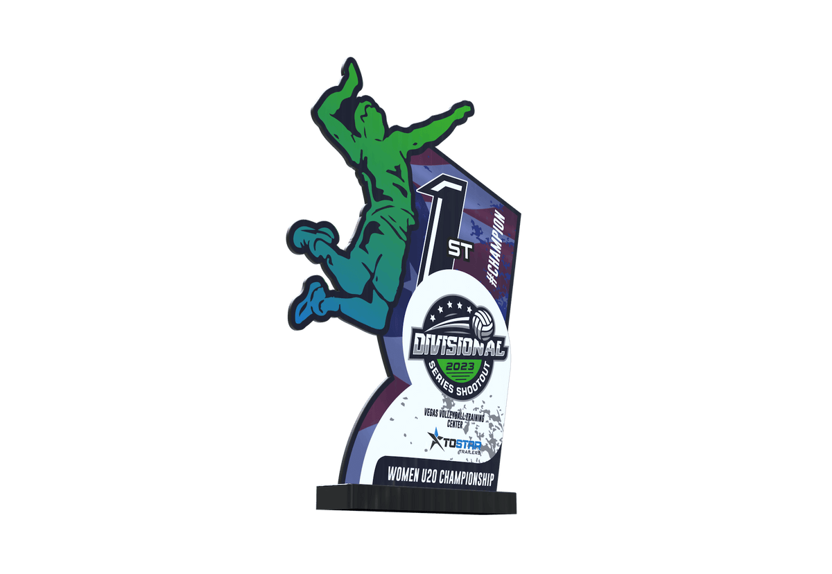 Custom Volleyball Trophies