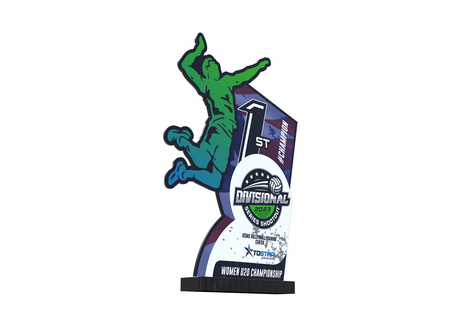 Custom Volleyball Trophies