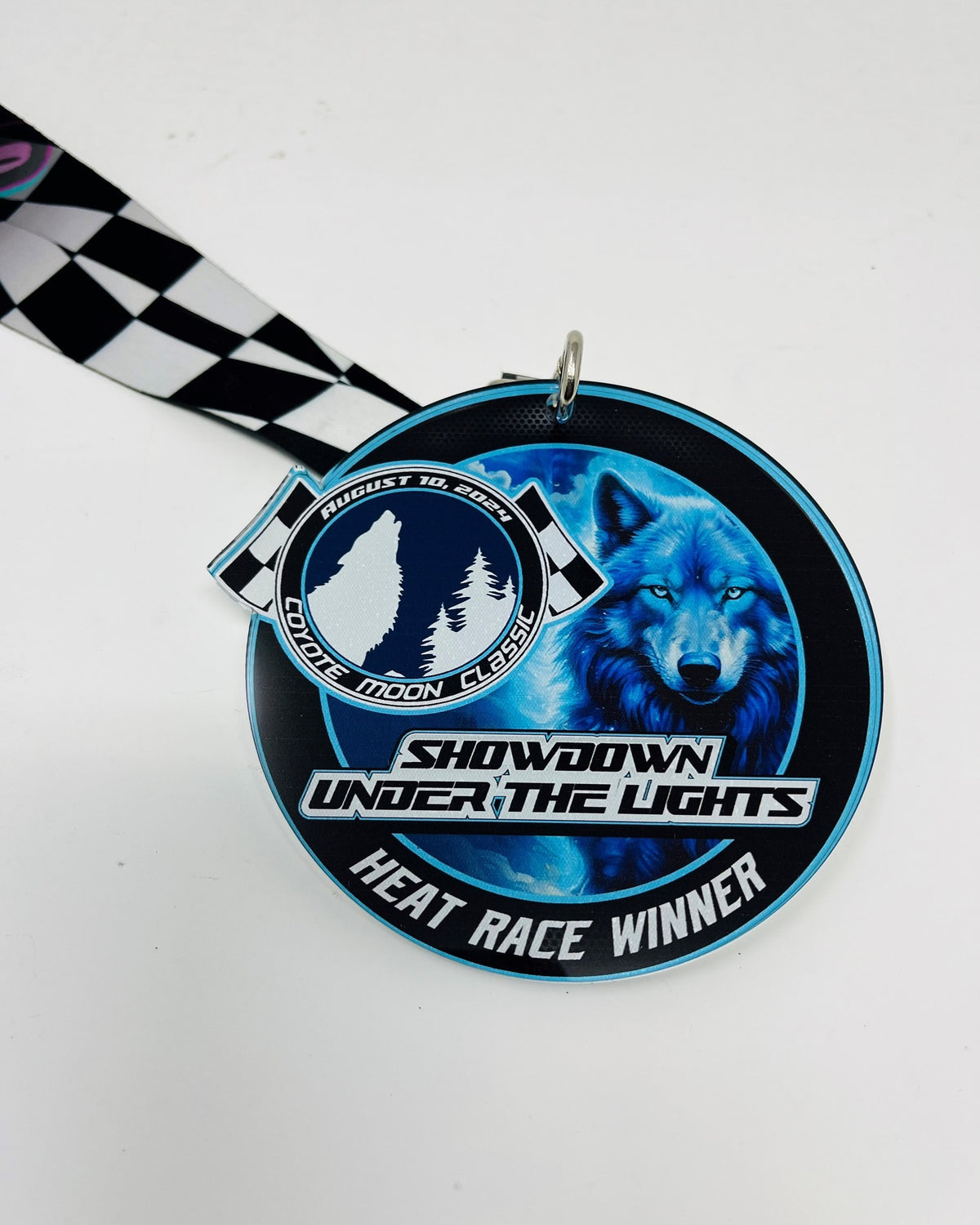 Acrylic medallion awards/custom keychains - Sick Trophies