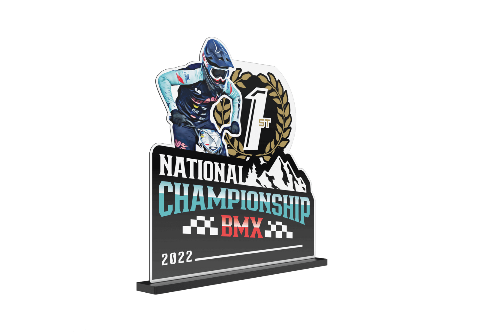 Multi-Layer Acrylic Acrylic Medallion