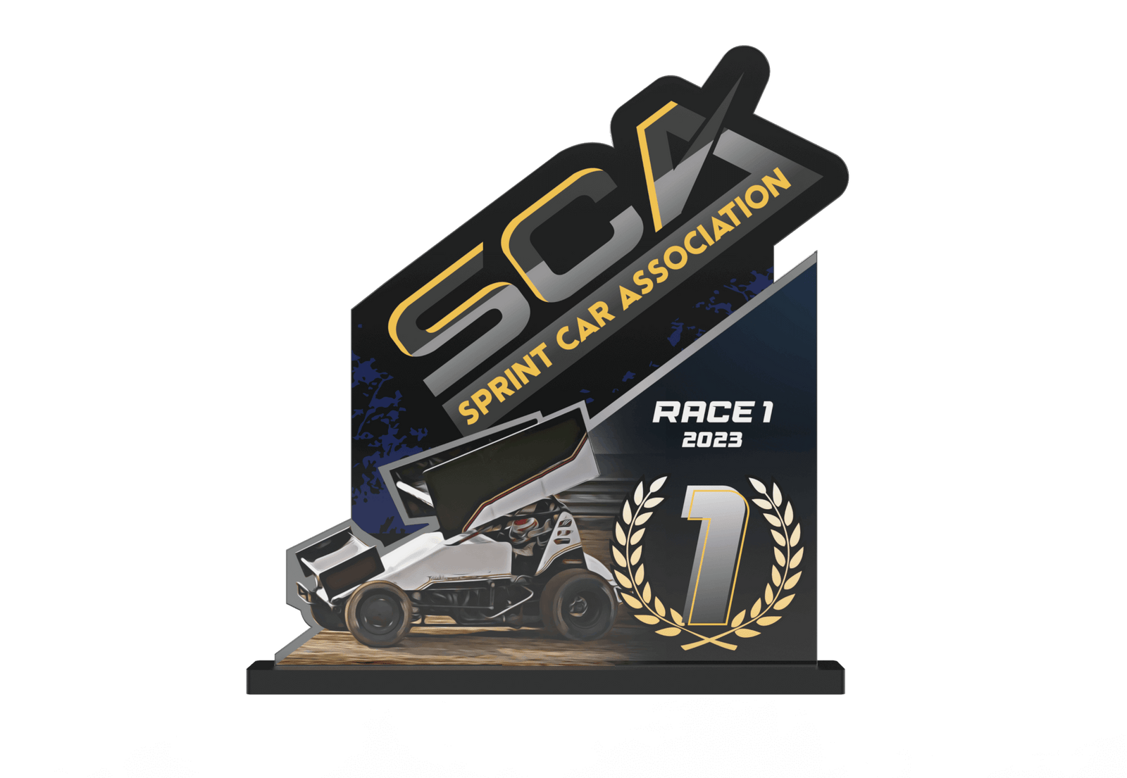Custom Sprint Car Trophies