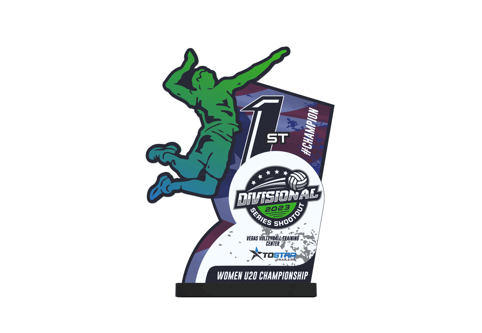 Custom Volleyball Trophies