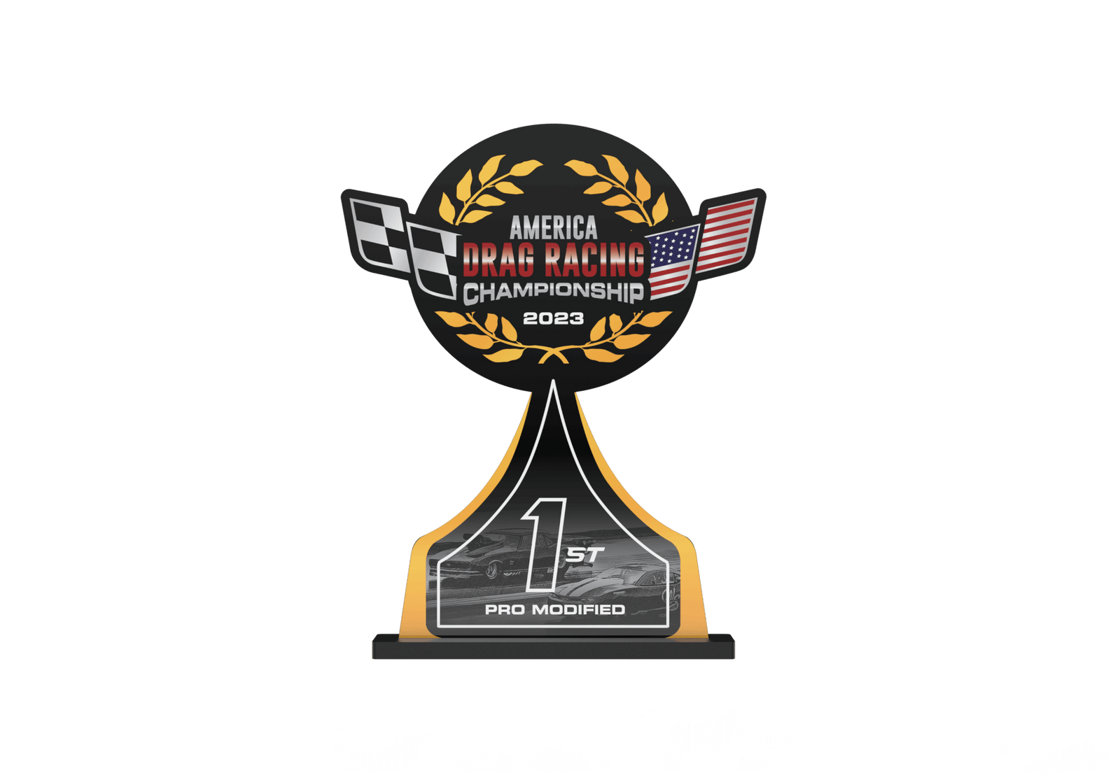 Custom Drag Racing Trophies