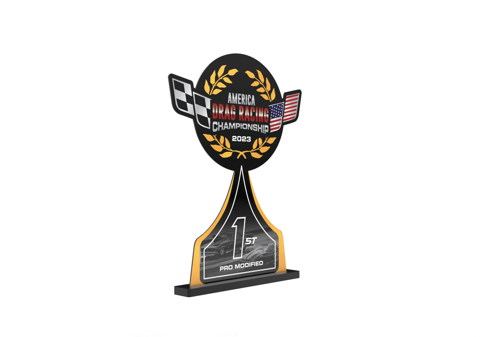 Custom Drag Racing Trophies
