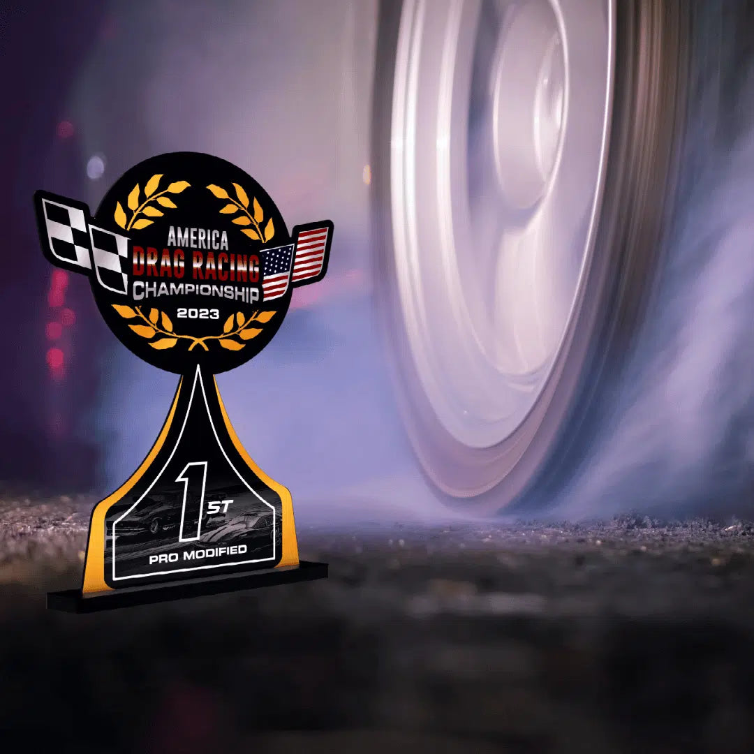 Custom Drag Racing Trophies