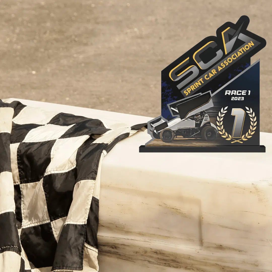 Custom Sprint Car Trophies
